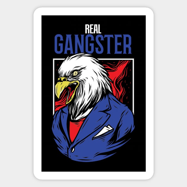 Real Gangster Sticker by MonkeyLogick